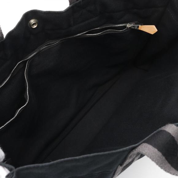 HERMES Fool toe MM tote bag black gray - Picture 3 of 9